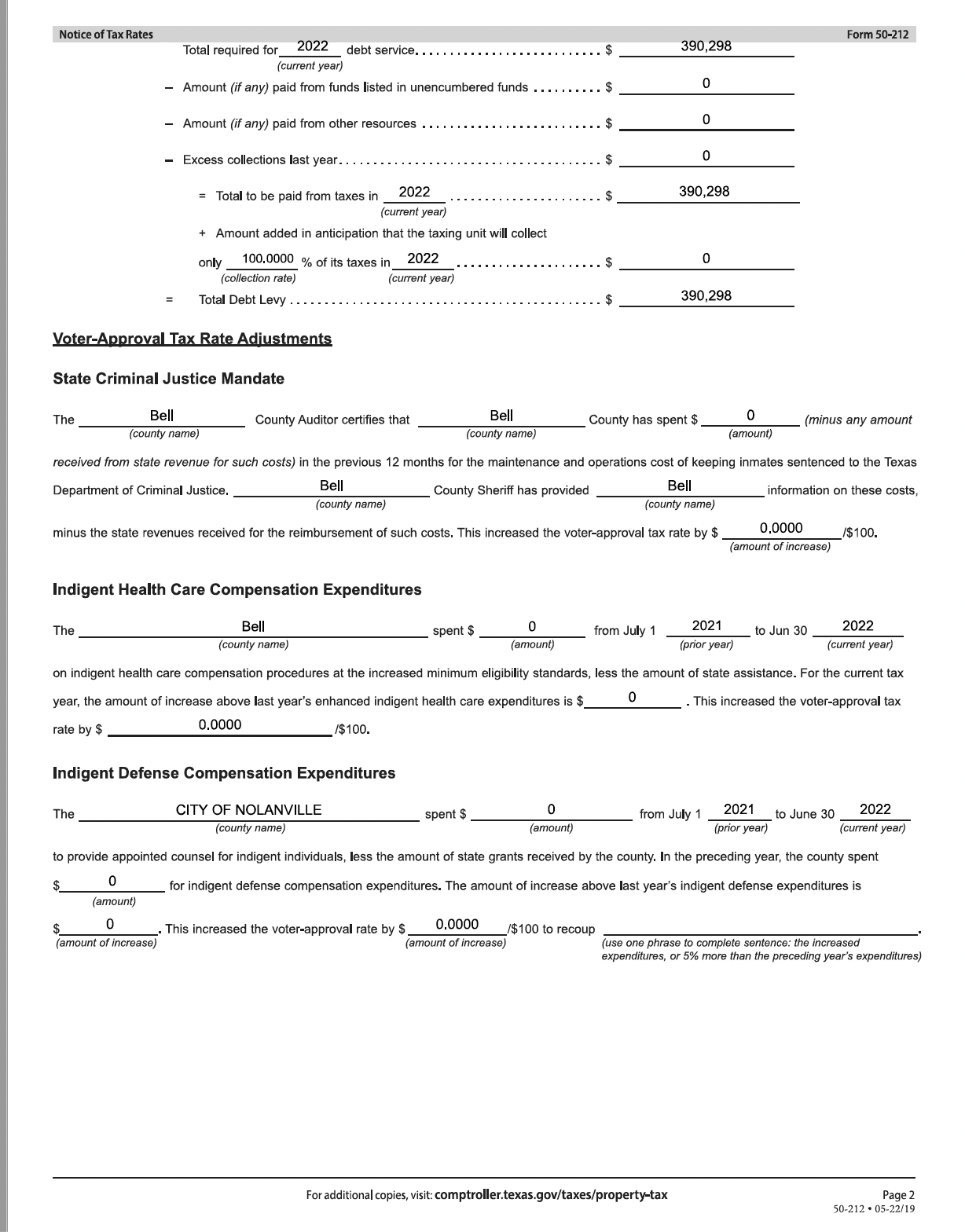 City of Nolanville, Texas